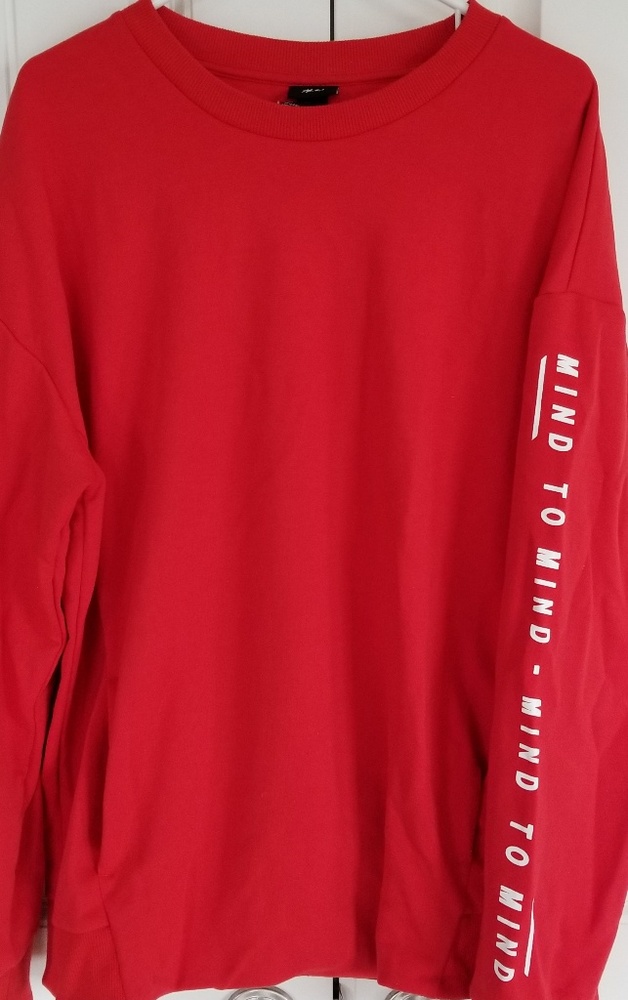 H&M Red Sweatshirt